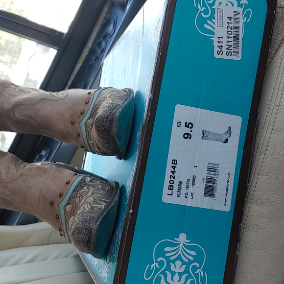 Lane Kimmie Western Cowgirl Boots Size 9.5 - Picture 13 of 15